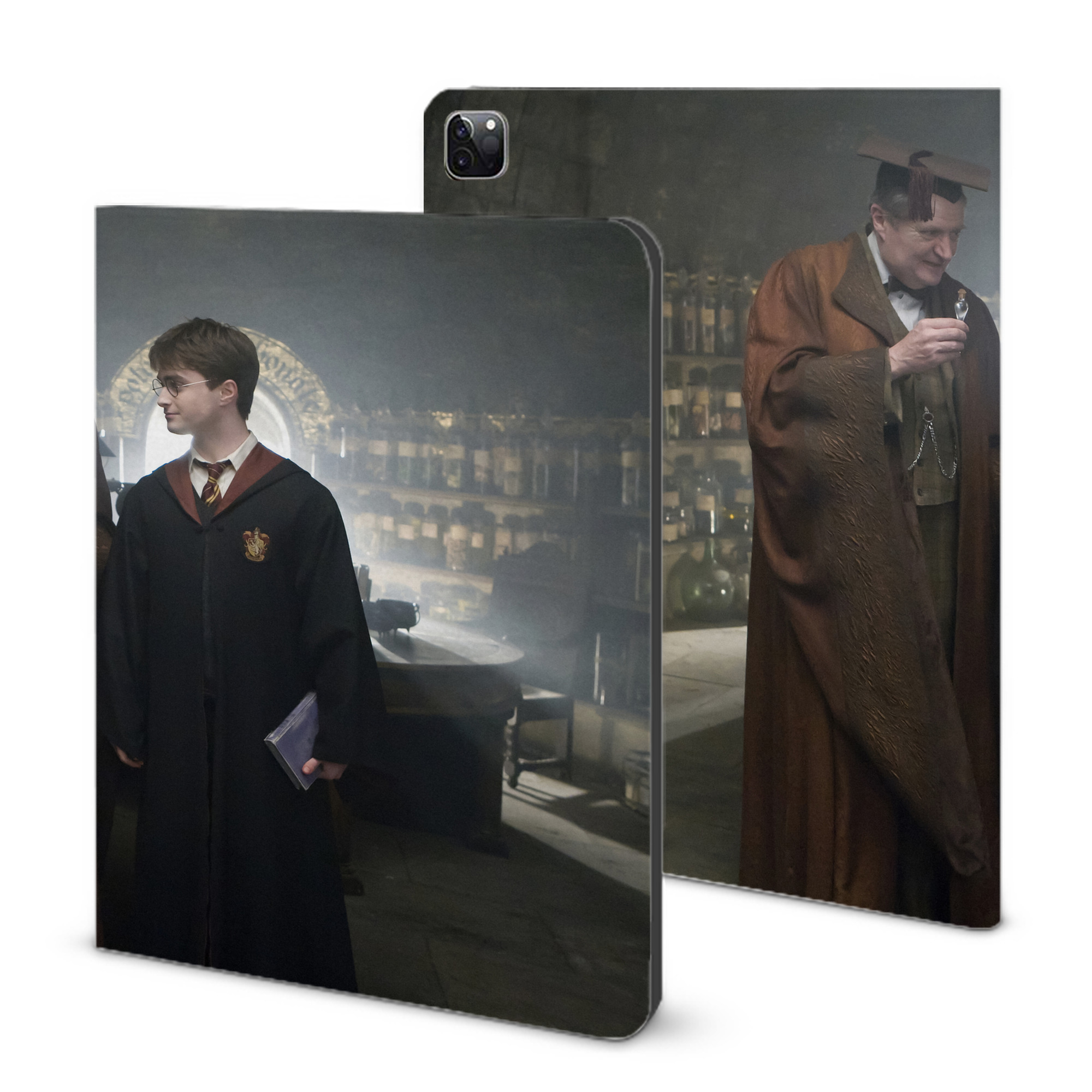 （画像用） Harry Potter ハリー・ポッターシリーズ IPad ケース ブック型 PUレザー TPU 耐衝撃 軽量 薄型 ペン収納なし 全面保護 IPad 各モデル対応